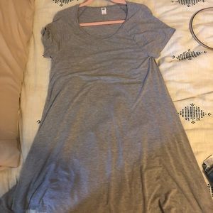 Old Navy grey T-shirt dress